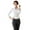 White M, variant on Women Fashion Office Lady OL Shirt Working Business Nursing Career Top Blouse
