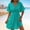 Mint Green, variant on Daiosportswear Swimsuit Cover Ups Women'S Bathing Suit V Neck Ruffle Sleeve Soft Coverups Dress,Cover-Up for Women Watermelon Red 6(M)