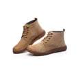 thumbnail image 3 of Woobling Mens Work Boots Steel Toe Protection Boot Slip Resistant Safety Shoes Comfort Men Anti-smash Puncture Proof Brown 11, 3 of 6