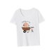 thumbnail image 5 of Camiseta básica para mujer Yinane Ropa deportiva femenina transpirable con cuello redondo, 5 of 7