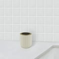 thumbnail image 2 of Beautiful by Drew Barrymore Ceramic Toothbrush Holder, Off White, 2 of 13