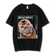 thumbnail image 1 of Camiseta de Anime Baki The Grappler, manga corta, Hanma Yujiro, de algodón, informal, de gran tamaño, ropa de calle para parejas, 1 of 7