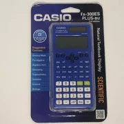 Casio Fx-300es Plus-bu 2nd Edition Scientific Calculator Blue New