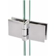thumbnail image 3 of 4pcs Glass Door Clip Hinge, Stainless Steel Glass Door Hinge, Glass Folding Hinge, Door Clamp Hinge, Hinge for Kitchen Cabinet Glass Door, 3 of 5