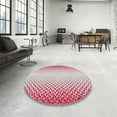 thumbnail image 3 of Ahgly Company Indoor Rectangle Patterned Bright Maroon Red Novelty Area Rugs, 4' x 6', 3 of 6