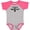 Baseball Heather and Hot Pink, variant on Inktastic Life Behind Bars Mountain Bike Boys or Girls Baby Bodysuit