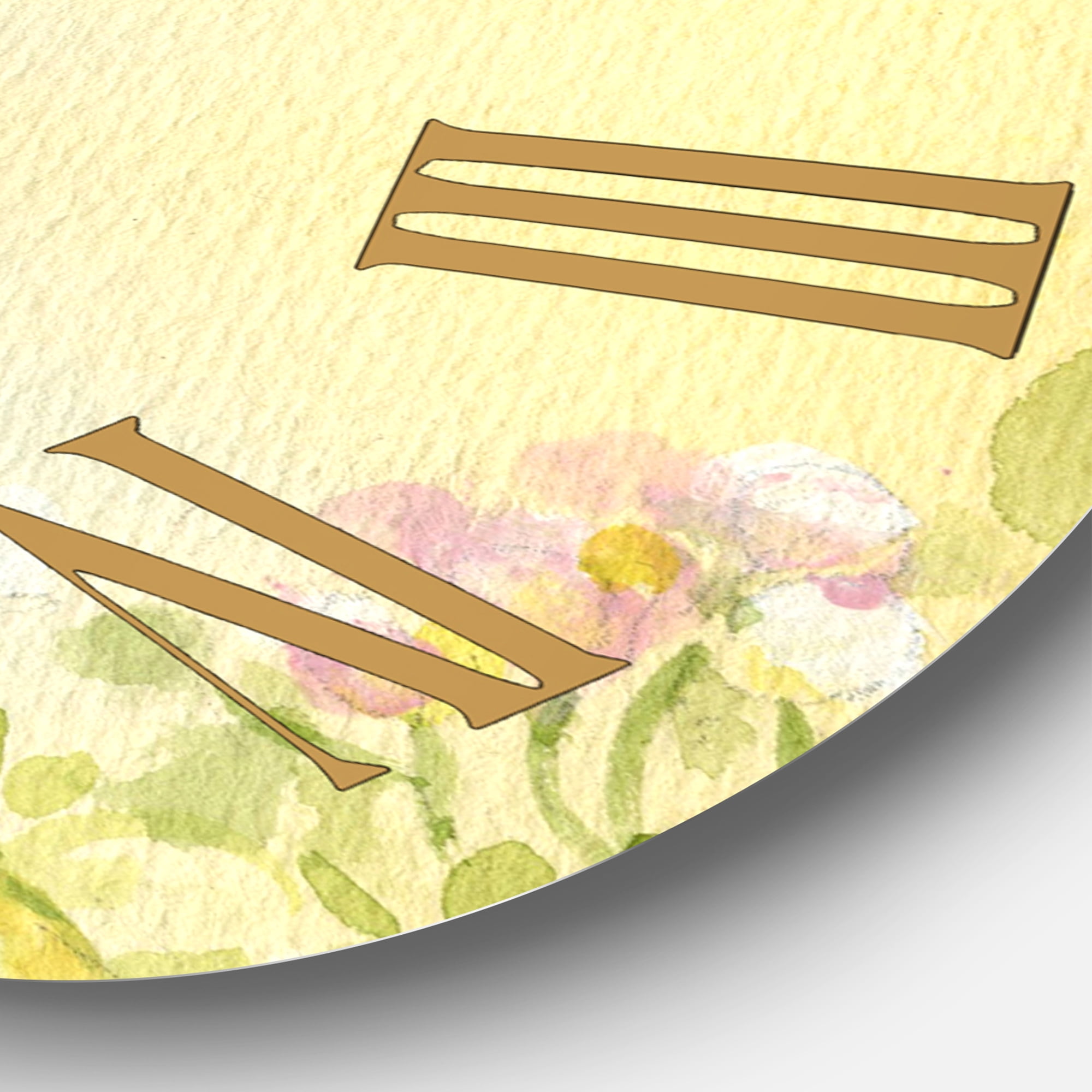 Designart 1 in Traditional Wall Clock