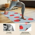 thumbnail image 4 of Strawberry Plants Fruit Flower Hot Yoga Mat Towel Non Slip for Hot Yoga - Quick-Drying Yoga Mat Cover with 4 Corner Pockets with Travel Bag - Hot Yoga Towel Non Slip 70"x26", 4 of 6