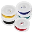 thumbnail image 1 of 5 Rolls Insulated Cable Wire Electronic Stranded Wire Cable Insulation Cord Supply, 1 of 5