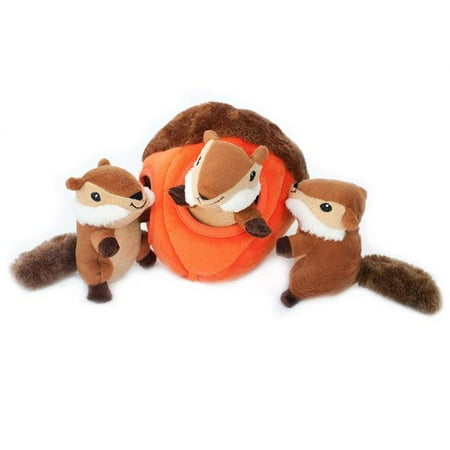 Acorn Dog Toys Wow Blog Zippypaws Burrow Squeaky Hide And Seek Plush Dog Toy Chipmunk N Acorn