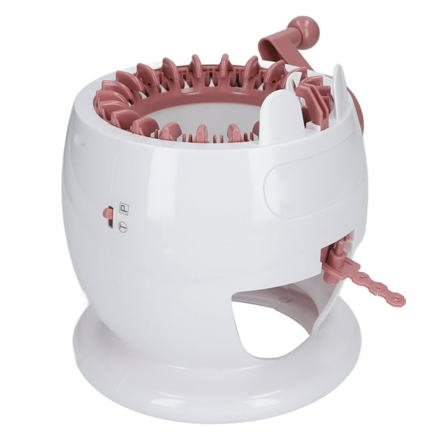 Machine à Tricoter pour Enfants, Jouet de Machine à Tricoter à Rangée et à Comptoir, Boule à 2 Fils, à Main, pour la Maison, pour Écharpes