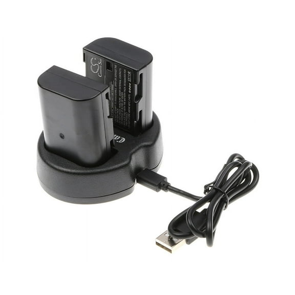 Bundle - 2 x 1600mAh Battery, Charger for Panasonic Lumix DMC-GH3, DMC-GH3A, DMC-GH3AGK, DMC-GH3GK, DMC-GH3H, DMC-GH3HGK, DMC-GH3KBODY, DMC-GH4, DMC-GH4K, DMC-GH4KBODY