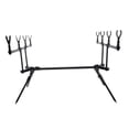 thumbnail image 3 of jinwen Fishing Rod Holder Folding Stable Multipurpose Portable Space Saving Support For 4 Rods, 3 of 9