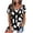 Black, variant on PMVFHDE Womens Tops Short Sleeve Raglan T Shirt With Leopard Print O Neck Summer Blouse