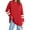 Red, variant on Long Sleeve Women's Oversized T Shirts Loose Casual Crewneck Tunic Tops Soft Blouse