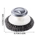 thumbnail image 5 of Cepillo de lana de acero Cepillo de acero inoxidable Estropajo metálico Cepillo de lana de acero Herramienta para limpiar vajilla Estropajo para fregar Estropajo para ollas y sartenes de cocina, 5 of 5