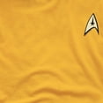 thumbnail image 5 of Star Trek Mens Command Uniform Foil T-Shirt, 5 of 5