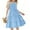 Multicolor, variant on Juslio Girls Dress Summer Beach Sleeveless Boho A Line Dresses Knee Length Casual Multicolor Sundress