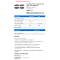 thumbnail image 2 of Front Brake Pad Set - Compatible with 2006 - 2015 Lexus IS250 - Dynamic Friction, 2 of 2