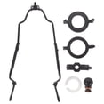 thumbnail image 3 of Black Iron Lamp Harp Set for Home Use with Detachable Design and Durable Construction 1 Set, 3 of 8