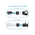 thumbnail image 7 of JIMTAB Bluetooth 5.0 Transmitter Receiver Portable HiFi Wireless Audio AUX Adapter Built-in Microphone NFC for Projector, 7 of 7