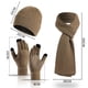 thumbnail image 2 of Gorro de invierno para mujer, gorro cálido, bufanda larga, guantes con pantalla táctil, gorros de calavera, bufandas para el cuello, para mujeres y hombres, 2 of 7