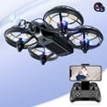 thumbnail image 2 of RC Drone For Kids Adults With HD FPV Camera Cool Toys Gifts For Boys Girls Hobby RC Quadcopter With Cool LED Light Full Guards Durable For Beginners, 2 of 8