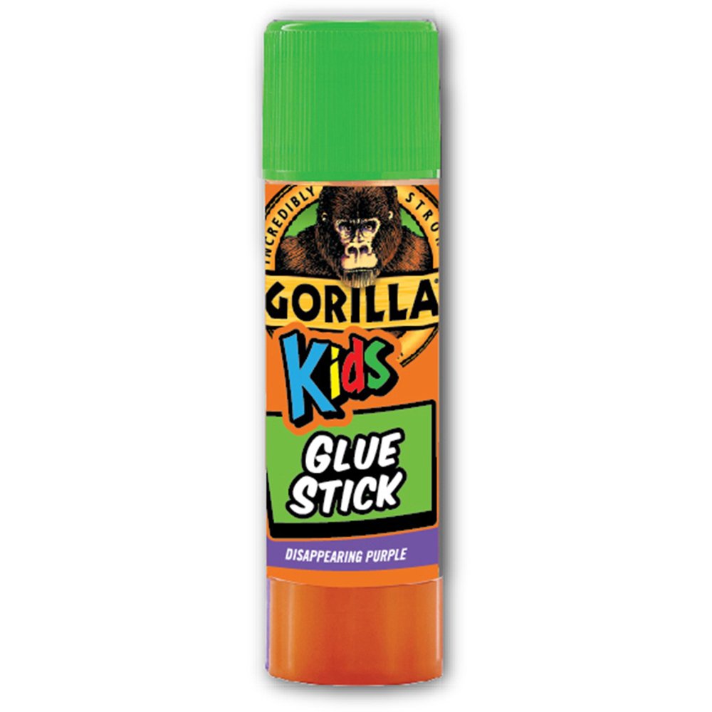 Gorilla Kids Disappearing Purple Glue Stick, Purple, 1 Each (Quantity