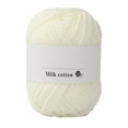 thumbnail image 1 of Hilo de algodón suave como la leche para tejer y hacer ganchillo,4 hebras,hilo acrílico para tejer,hilo para conservar el calor,hilo para manualidades DIY para suéteres,gorros,bufandas,, 1 of 1