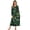 Cat Shamrock, variant on Xoenoiee Cat Shamrock Print Women's Long Sleeve Nightgown Full Length Sleepwear Button Down Long Sleepshirts St. Patrick's Day Henley Sleep Dress Mumu Dress, S