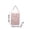 Pink, variant on Sling Bags for Women Men, Waterproof Nylon Small Crossbody Bags, Large Capacity Crescent Shoulder Bag Multi-Way Tote Handheld Tablet Bag Padded Protection for Office Commute Travel