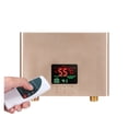 thumbnail image 2 of Instant Water Heater Bathroom Kitchen Wall Mounted Electric Water Heater LCD Temperature Display Remote Control ,Digital Temperature Display, 2 of 7