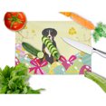 thumbnail image 2 of Caroline's Treasures BB6037LCB Easter Eggs Greater Swiss Mountain Dog Glass Cutting Board Large, 12H x 16W, multicolor, 2 of 2