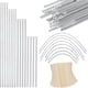 thumbnail image 1 of 40 varillas de modelado de corsé en espiral de metal, 4 tamaños, varillas de modelado de corsé de platino, varillas de modelado de corsé en espiral., 1 of 6