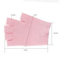 thumbnail image 2 of Fingerless Moisturizing Gloves,Silicone Gel Infused Lotion Spa Glove,Moisturizing Gloves Socks for Dry Skin,Spa Glove for Eczema Skin Care,Overnight Treatment Gel Gloves& Socks, 2 of 8