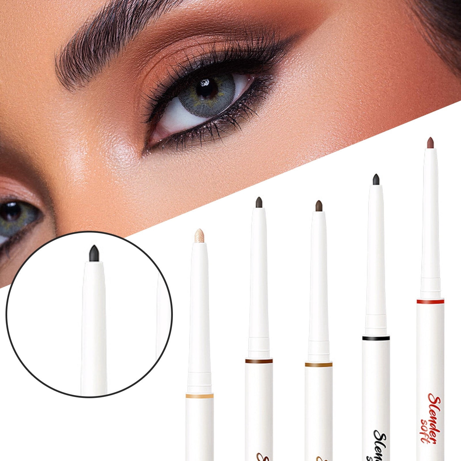 Owned Products Vegan Makeup Cant Stop Wont Stop Brow Glitter Liner Pencil Highlighter Makeup Highlighter Pencil Eyelid Tape for Hooded Eyes up Store Eyebrow Tint Stick Highlighter Gothic Makeup H2o