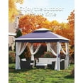thumbnail image 6 of Yeshouse Elegant Patio Gazebo with Mosquito Protection and Quick Assembly, 6 of 8