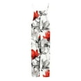 thumbnail image 5 of Tnhcen Women's Floral Jumpsuit - High Waisted Wide Leg Sleeveless Romper with Pockets Stretchy Casual Boho Summer Outfit for All Sizes S-3XL, 5 of 5