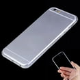 thumbnail image 2 of JANGSLNG Transparent Clear Soft Silicone Case Skin Cover for iPhone SE 5 5S 6 6S 7 Plus, 2 of 8