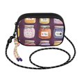 thumbnail image 2 of FORMRS Mini Crossbody Bag for Women Adjustable Rope Shoulder Casual Phone Purse, Purple Jam, 2 of 7