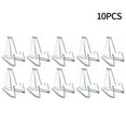 thumbnail image 1 of 10X acrylic commemorative coin display stand transparent triangle display stand, 1 of 5