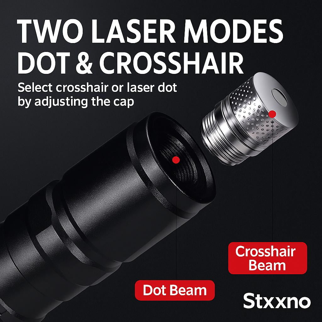 Stxxno 360 Degree Green Laser Level Self-Leveling Rechargeable Battery Adjustable