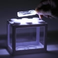 thumbnail image 2 of Lámpara de Acuario Mini Única Bargains Luz de Acuario USB Luz LED para Pecera de Escritorio Pequeña Decoración Luz de Acuario Blanca, 2 of 7