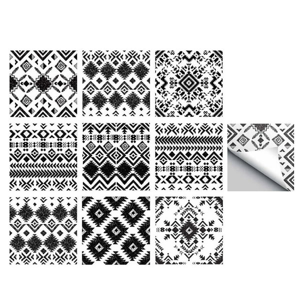 Adhesivo de mosaico para azulejos, pegatinas de pared para cocina segundo