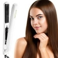 thumbnail image 2 of MarQuee Beauty Professional Ceramic Styling Flat Iron White, 2 of 5