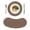 Brown, variant on Pure Brown Round 15 Inch Placemats Set of 8, Simple Solid Color HeatResistant Non Slip Place Mats for Dining Table, Wipeable Braided Kitchen Table Mats for Housewarming