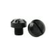 thumbnail image 2 of Riwesomey 2 piezas Universal CNC proceso espejo retrovisor tapones para orificios tornillos derecho izquierdo pernos impermeables cubiertas tapas adaptador Vehículos, repuestos y accesorios Mis Negro Riwesomey VI015852-02, 2 of 6