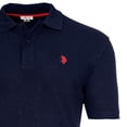 thumbnail image 3 of U.S. POLO ASSN. Polo de hombre - Piquet, logotipo bordado, algodón elástico Azul oscuro
 M (Medium), 3 of 3
