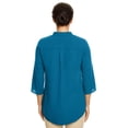 thumbnail image 2 of Devon & Jones DP611W Ladies Perfect Fit 3/4-Sleeve Crepe Tunic, 2 of 3