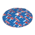 thumbnail image 2 of Bingfone Christmas Tree Skirt Mat Christmas Decoration Interior 30"-Forest Mushrooms, 2 of 8